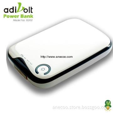 AdiVolt Portable Emergency Backup External Battery Charger Power Bank